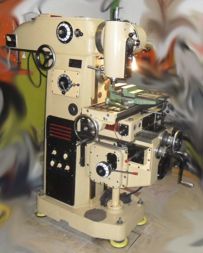 Фото широкоуніверсального консольно-фрезерного верстата 6Н80Ш